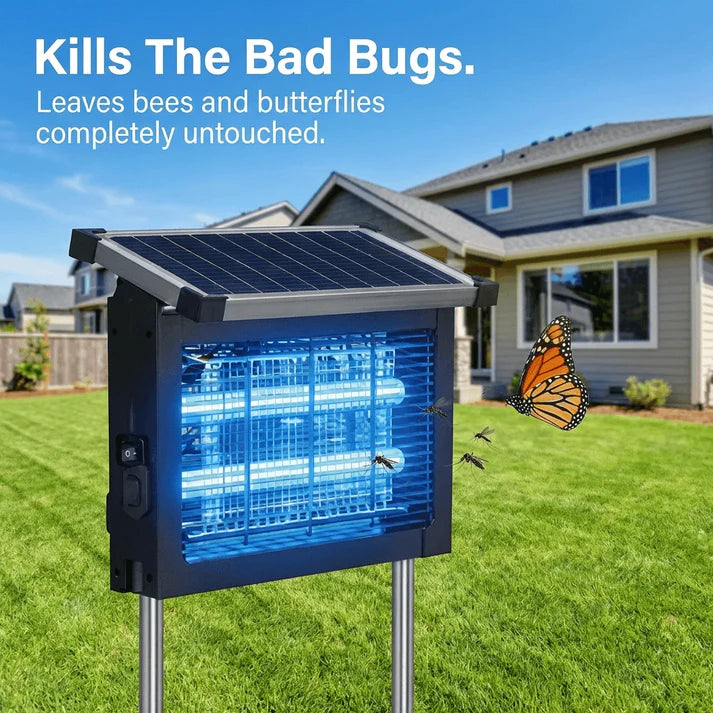 The RayZap Solar Bug Zapper