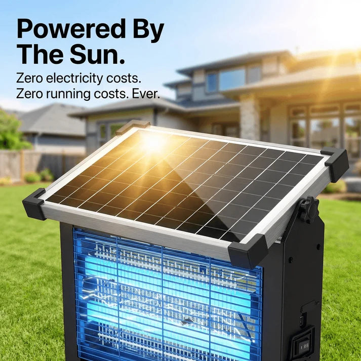 The RayZap Solar Bug Zapper